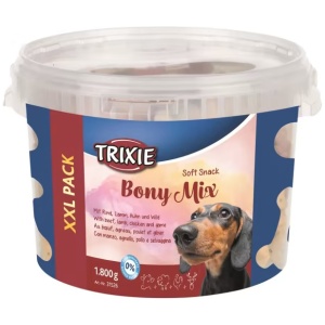 Trixie Bony Mix XXL M/Biff, Lam, Kylling og Vilt 1800g