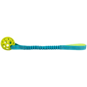 Trixie Bungee Tau M/Ball Blå/Grønn