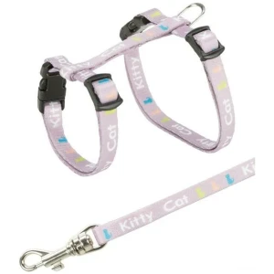 Trixie Junior kattunge Kitten Kitty Cat Sele m. line Lilla