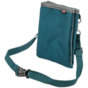 Trixie Snacksbag Twin (dobbel) Petrol