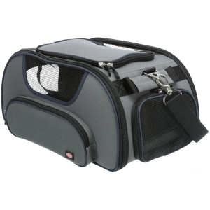 Trixie Transportbag Wings Airline Polyester Grå/Blå 46x28x23cm Max 20kg