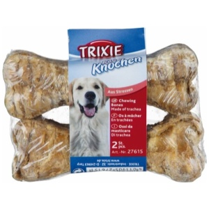 Trixie Tyggebein Pressa av Tørket Luftrør 10cm 2stk 35g