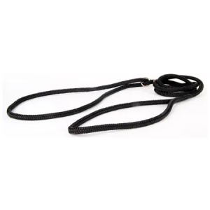 Utstillingskobbel Nylon 6mm/120cm Sort