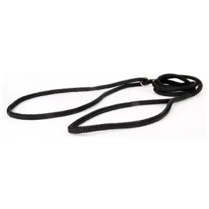 Utstillingskobbel Nylon 6mm/120cm Sort