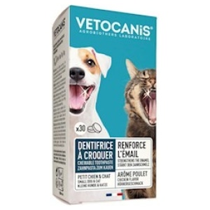 Vetocanis Tandtabletter katt og små hunder