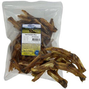 Whesco Tørkede andeføtter 250gr.