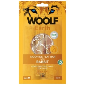 Woolf noohide M kanin filè 3 stk 14cm