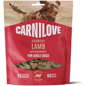 Carnilove Crunchy Snack Lam & Tranebær 200gr
