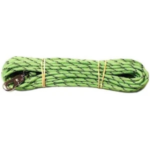 Trine Sporline nylon 4mm med refleks 15meter Grønn