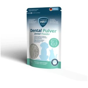 MarsaVet Dental Pulver for Hund, Katt, Fugl og Gnagere 125gr
