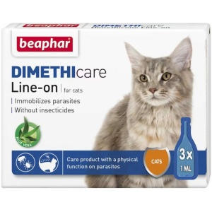 Beaphar Dimethicare Line-On katt 3x1ml