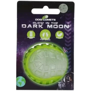 Dog Comets Glow In The Dark Moon Ball M Grønn