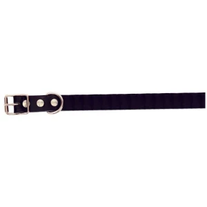 Alac Skinnhalsbånd Sort 12mm x 30cm