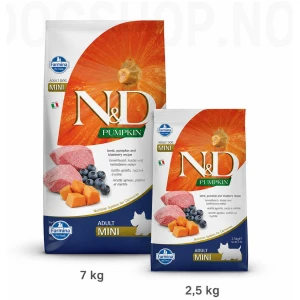 Farmina N&D Pumpkin Lamb & Blueberry Adult Mini