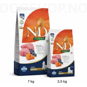 Farmina N&D Pumpkin Lamb & Blueberry Puppy Mini