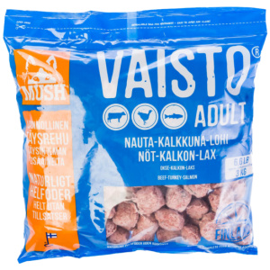MUSH Vaisto Blå Storfe, Kalkun og Laks 3 kg Kjøttboller