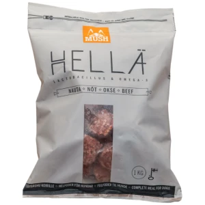 MUSH Hellä Storfe 1 kg Kjøttboller